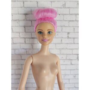 Mattel Barbie Rebodied Dreamtopia Oodles of Bubbles Pink Hair Nude Fashion Doll
